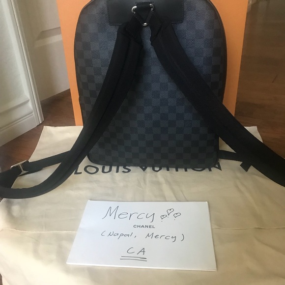 SOLD!!! LV Josh backpack in Damier Graphite - Picture 2 of 8